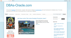 Desktop Screenshot of dbas-oracle.com